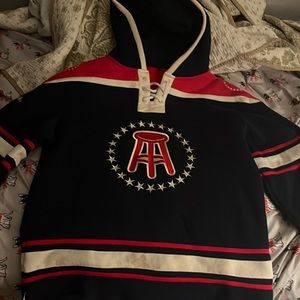 Bar stool sweater